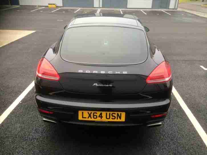 2014 64 REG PORSCHE PANAMERA D V6 TIPTRONIC BLACK NEW SPEC UKCAR VIEWING WELCOME