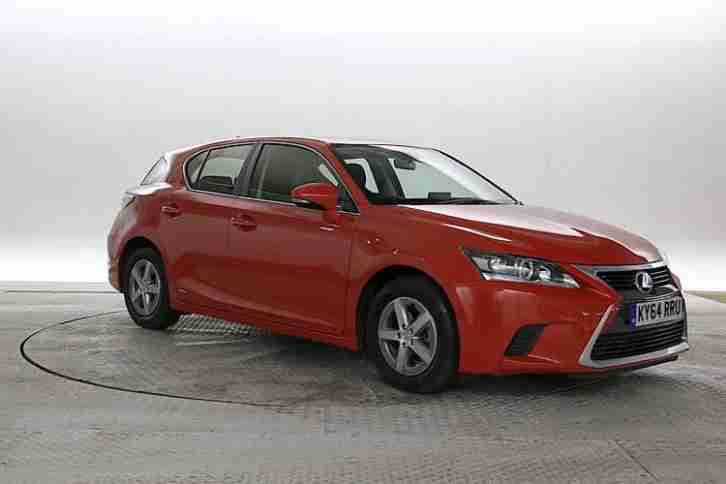 2014 (64 Reg) Lexus CT 200h 1.8 S Fuji Red 5 STANDARD ELECTRICITY AUTOMATIC