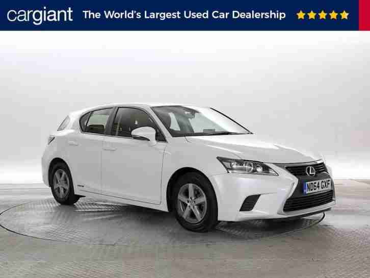 2014 (64 Reg) Lexus CT 200h 1.8 S White Diamond 5 STANDARD ELECTRICITY AUTOMATIC