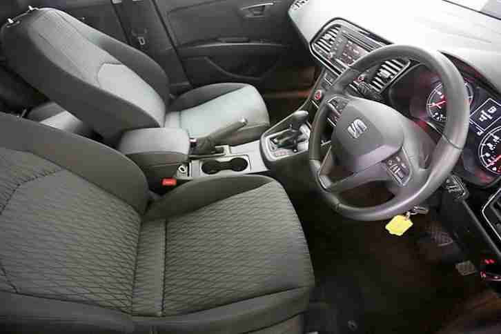 2014 (64 Reg) Seat Leon 1.6 TSi SE DSG # Ice Silver 5 STANDARD DIESEL AUTOMATIC