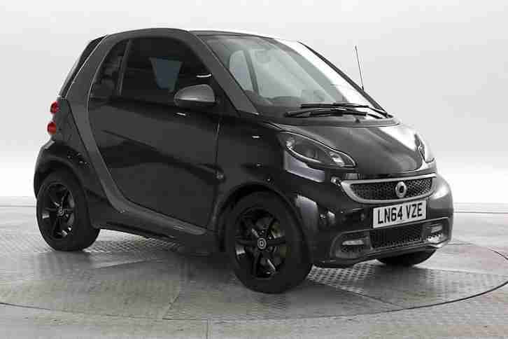 2014 (64 Reg) Smart Fortwo 1.0 Grandstyle Edition Black COUPE PETROL AUTOMATIC