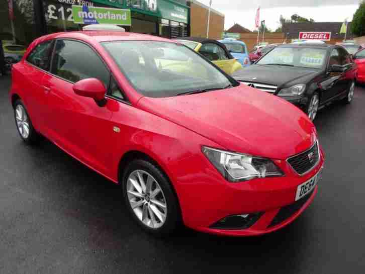 2014 64 SEAT IBIZA 1.4 TOCA 3D 85 BHP