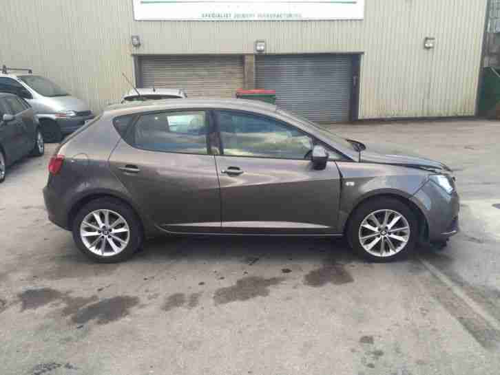2014 (64) SEAT IBIZA TOCA DAMAGED REPAIRABLE SALVAGE BRAND NEW SHAPE TOP SPEC