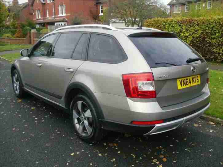 2014 64 SKODA OCTAVIA 2.0 SCOUT TDI CR 4X4 5D 148 BHP DIESEL