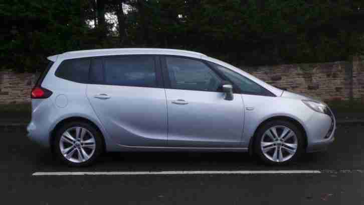 2014 64 VAUXHALL ZAFIRA TOURER 2.0 SRI CDTI 5DR 162 BHP DIESEL