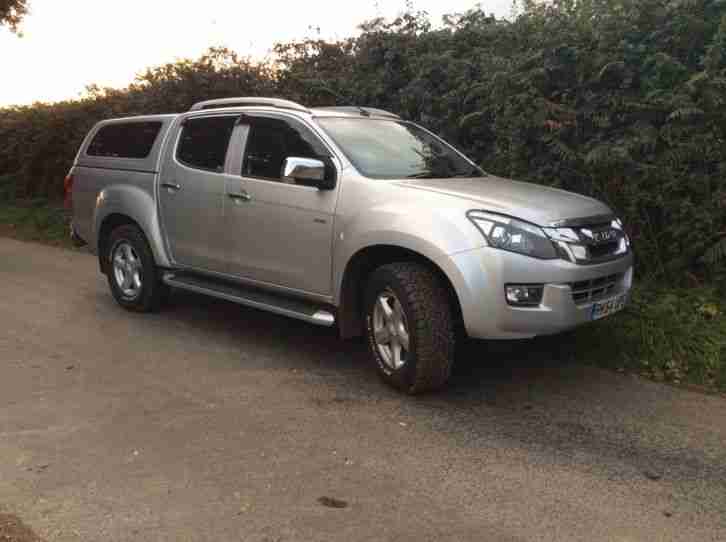 2014 64 reg 4x4 Isuzu DMAX Utah vision Dcab auto pick up, leather. 34000 miles