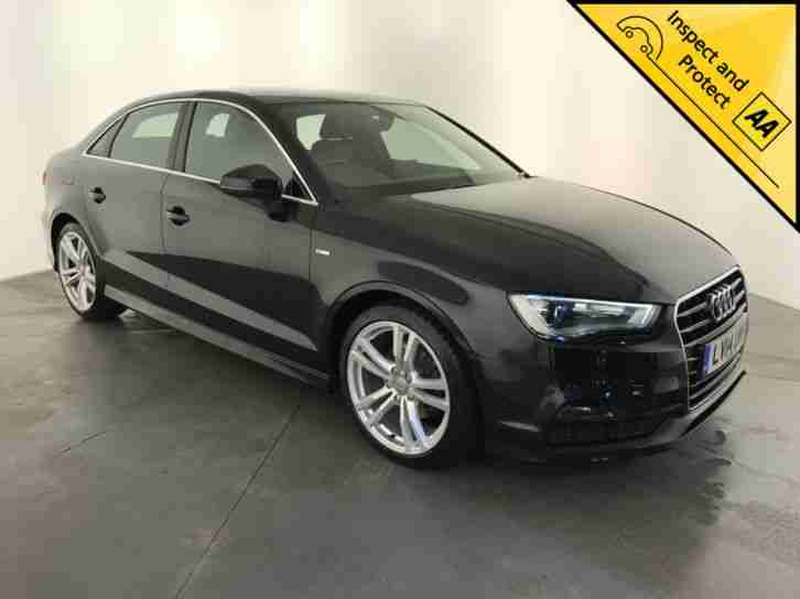 2014 AUDI A3 S LINE TFSI AUTOMATIC SALOON 1 OWNER AUDI SERVICE HISTORY FINANCE