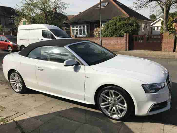 2014 AUDI A5 S LINE TDI WHITE