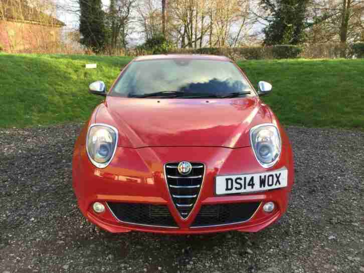 2014 Alfa Romeo Mito 1.3 JTDM Distinctive 3dr Diesel red Manual