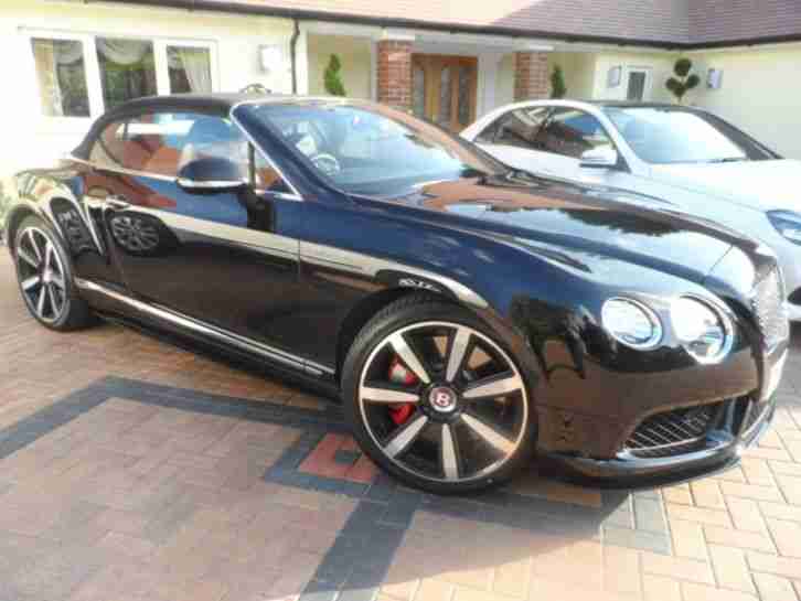 2014 BENTLEY CONTINENTAL GTC 4.0 V8 S Auto 64 reg,NEW S MODEL