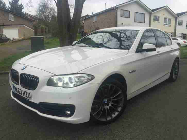 2014 BMW 520D WHITE LUXURY SPORT