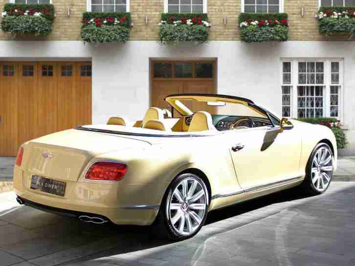 2014 Bentley CONTINENTAL GTC 4.0 V8 2dr Auto Semi-Auto Convertible