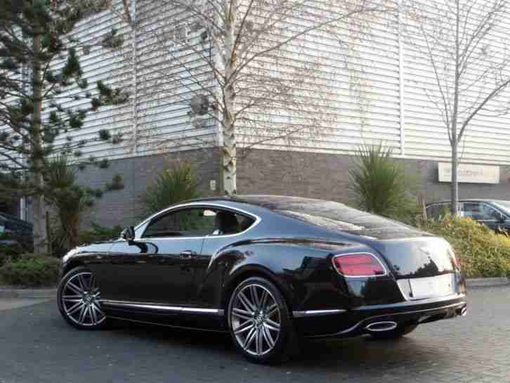2014 Bentley Continental GT Speed W12 635PS 2014 64 Vat Qualifying Petrol Blac