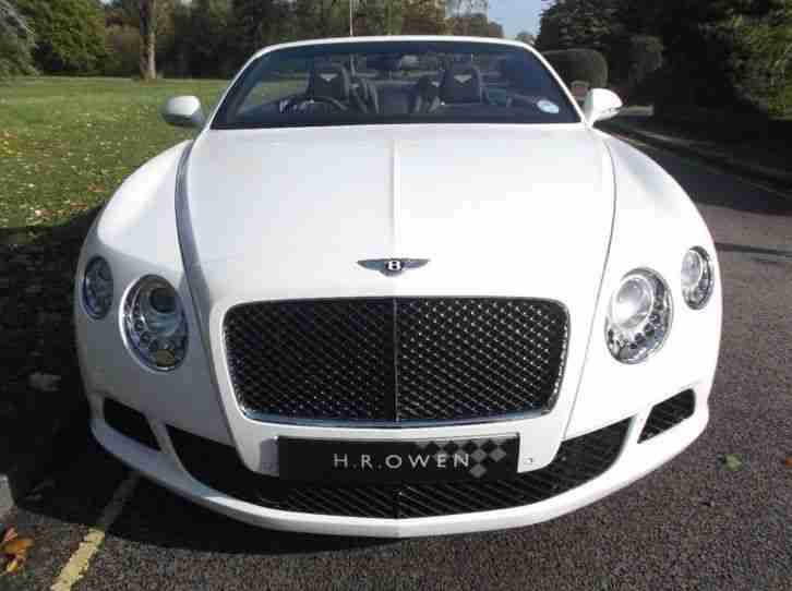 2014 Bentley Continental GTC Speed W12 Petrol White Automatic