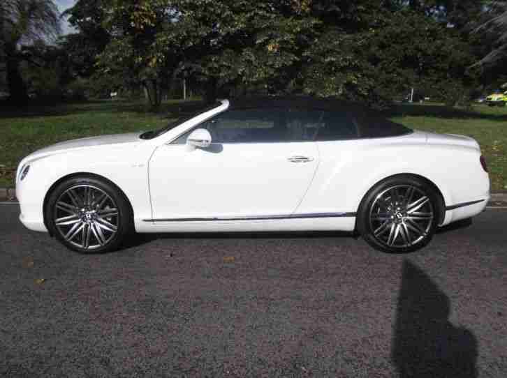 2014 Bentley Continental GTC Speed W12 Petrol White Automatic