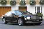 2014 Mulsanne V8 MDS Petrol Black