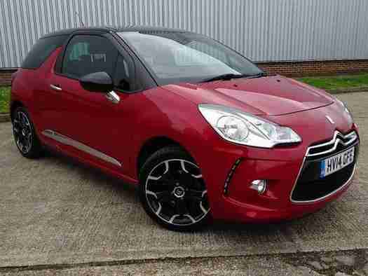 2014 Citroen DS3 1.6 VTi 16V DStyle Plus 3 door Petrol Hatchback