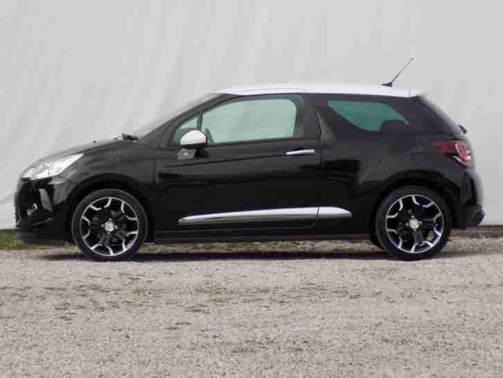 2014 Citroen DS3 1.6 e-HDi Airdream DStyle Plus 3dr Diesel black Manual