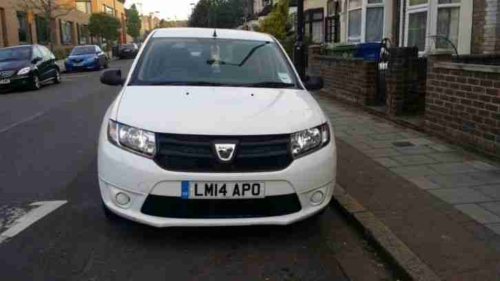 2014 DACIA SANDERO AMBIANCE WHITE