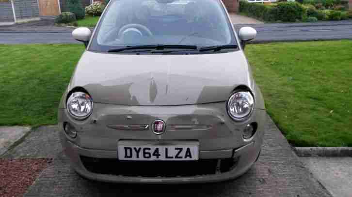 2014 FIAT 500 COLOUR THERAPY SALVAGE DAMAGED SPARES REPAIR 64 REG
