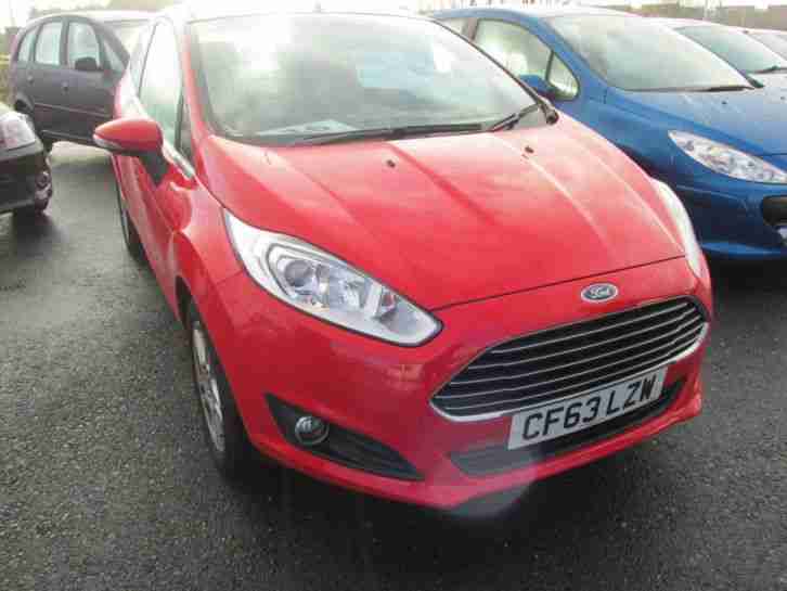 2014 FORD FIESTA 1.25 82 Zetec