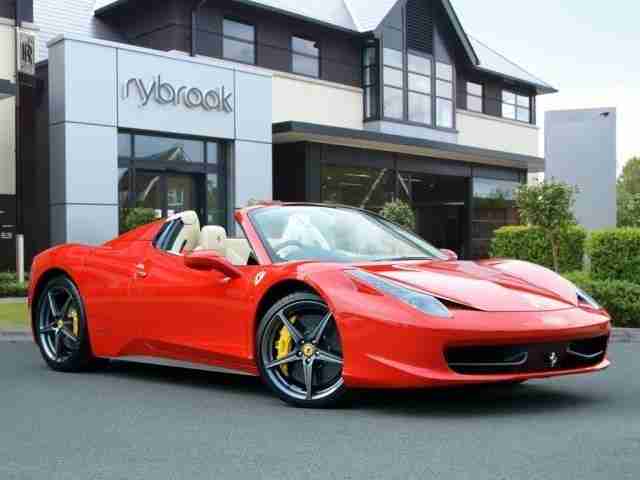 2014 458 SPIDER DCT Petrol Red SEMI