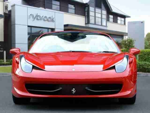 2014 Ferrari 458 SPIDER DCT Petrol Red SEMI AUTO