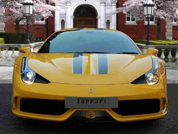 2014 Ferrari 458 Speciale 2014/14 Petrol Yellow Semi Automatic