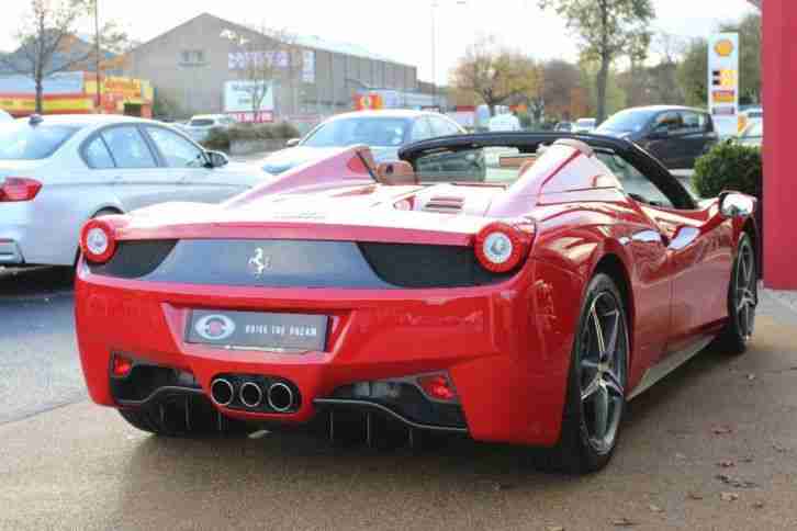 2014 Ferrari 458 Spider 2dr Auto