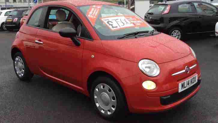 2014 Fiat 500 1.2 Pop (Start Stop) Manual Petrol Hatchback