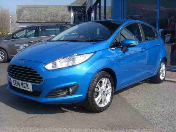 2014 Ford Fiesta ZETEC Petrol Blue Manual