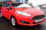 2014 Fiesta ZETEC Petrol Red Manual