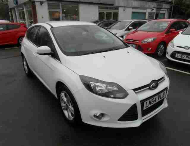 2014 Ford Focus ZETEC Petrol White Automatic