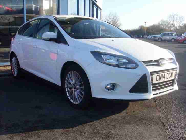 2014 Focus ZETEC TDCI Diesel White