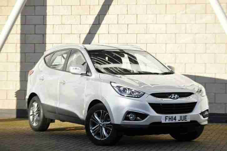 2014 Hyundai IX35 2.0CRDi 136PS SE Nav 4WD Diesel Silver Automatic