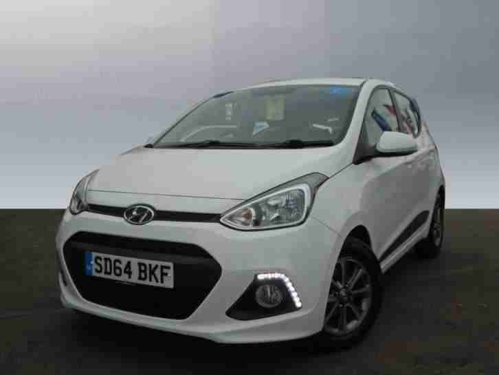 2014 Hyundai i10 1.2 Premium 5dr Petrol white Manual