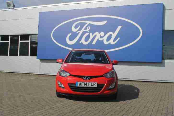 2014 i20 1.2 Active 5dr Petrol red