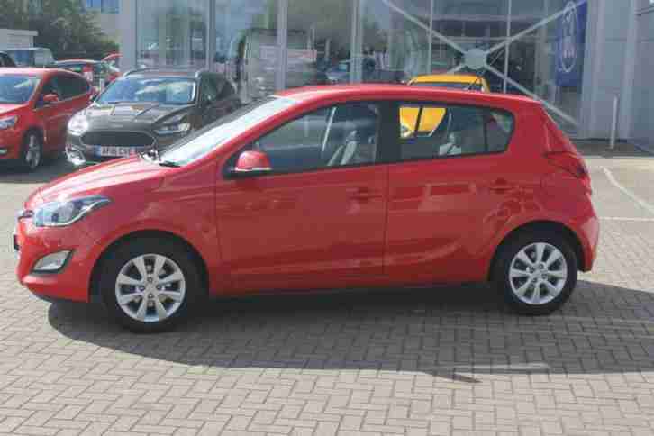 2014 Hyundai i20 1.2 Active 5dr Petrol red Manual