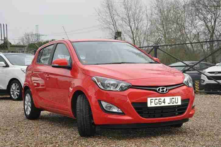 2014 Hyundai i20 1.2 Active Petrol Red Manual