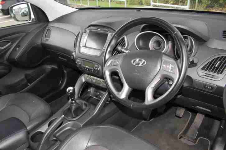 2014 Hyundai ix35 1.7 CRDi SE Diesel white Manual