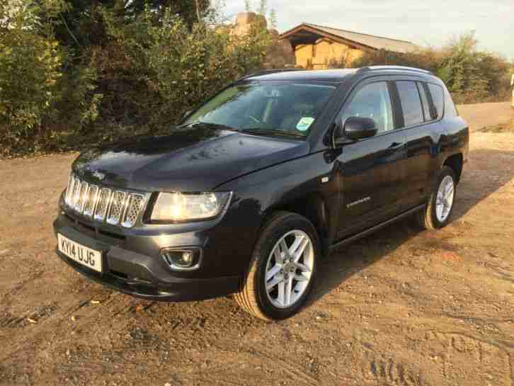 2014 JEEP COMPASS LIMITED CRD GREY 4x4 Cat D Only 8000 Miles Salvage Damaged