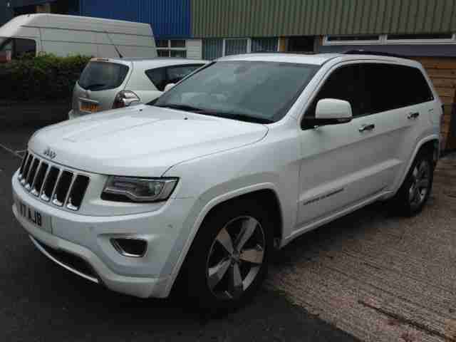 2014 Jeep Grand Cherokee Overland 3.0CRD 247bhp 4X4 Auto, 1 Owner, 20,000 Miles