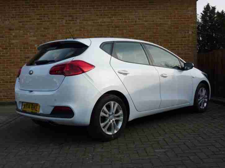 2014 KIA CEED VR7 1.4 MANUAL WHITE 5 DOOR