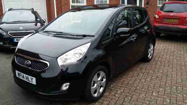 2014 KIA VENGA 3 SAT NAV AUTO BLACK LOW MILEAGE ONLY 3200 MILES