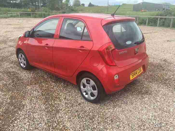 2014 Kia Picanto 1.0 1 Hatchback 5dr Petrol Manual (99 g/km, 68 bhp)