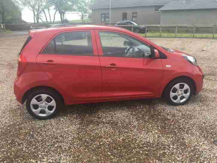 2014 Kia Picanto 1.0 1 Hatchback 5dr Petrol Manual (99 g/km, 68 bhp)