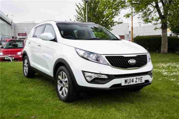 2014 Kia Sportage CRDI 2 ISG Diesel white Manual