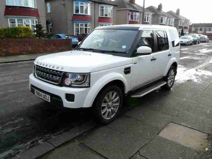 2014 LAND ROVER DISCOVERY GS SDV6 AUTO ESTATE 7 Seats in WHITE 5,000 miles only