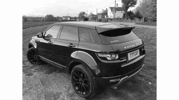 2014 LAND ROVER RANGE ROVER EVOQUE PURE T BLACK