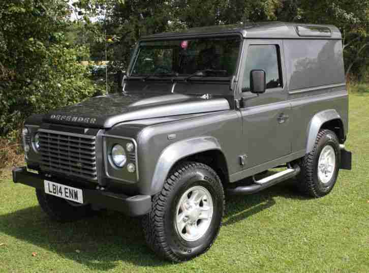 2014 LANDROVER DEFENDER 90 XS HARD TOP GREY